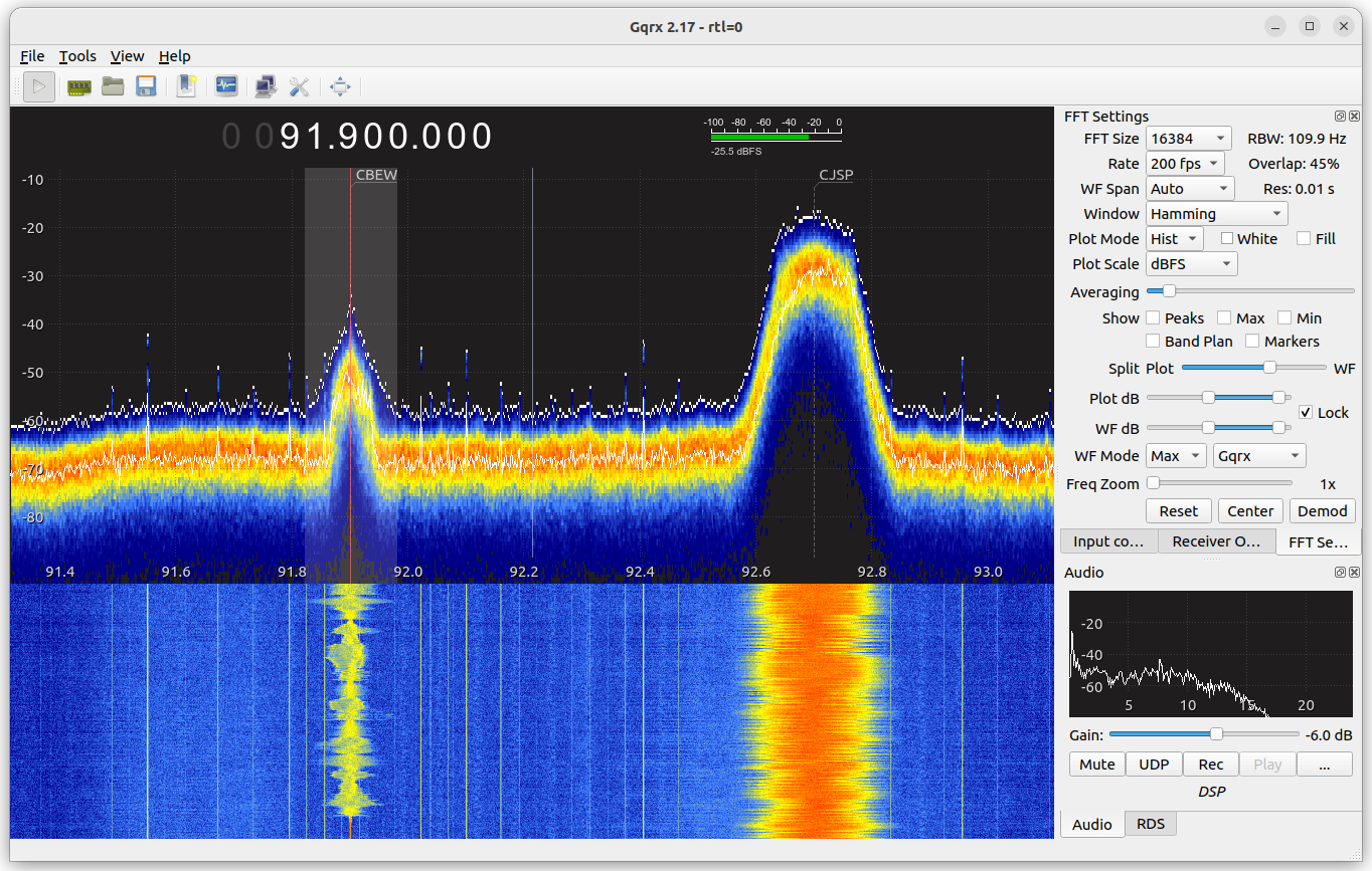 Gqrx SDR – Open source software defined radio by Alexandru Csete OZ9AEC